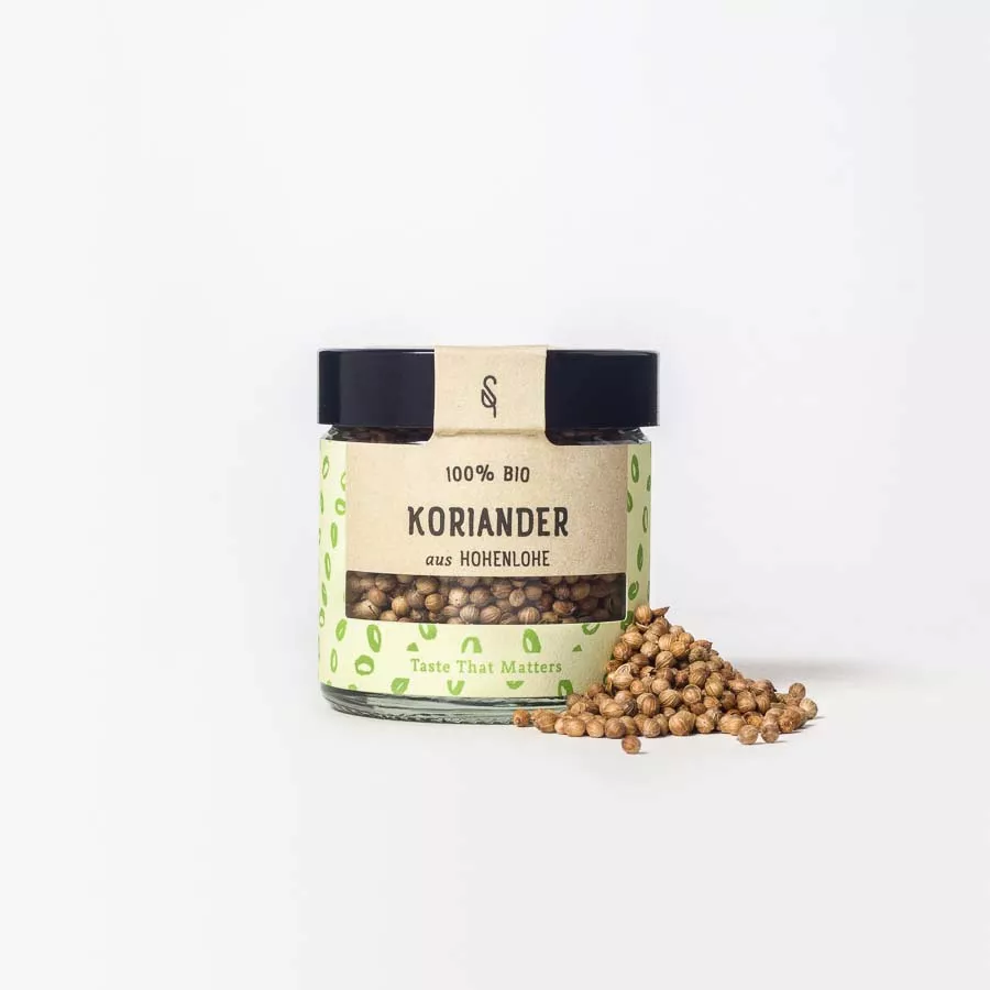 Koriander ungemahlen Bio-Gewürz