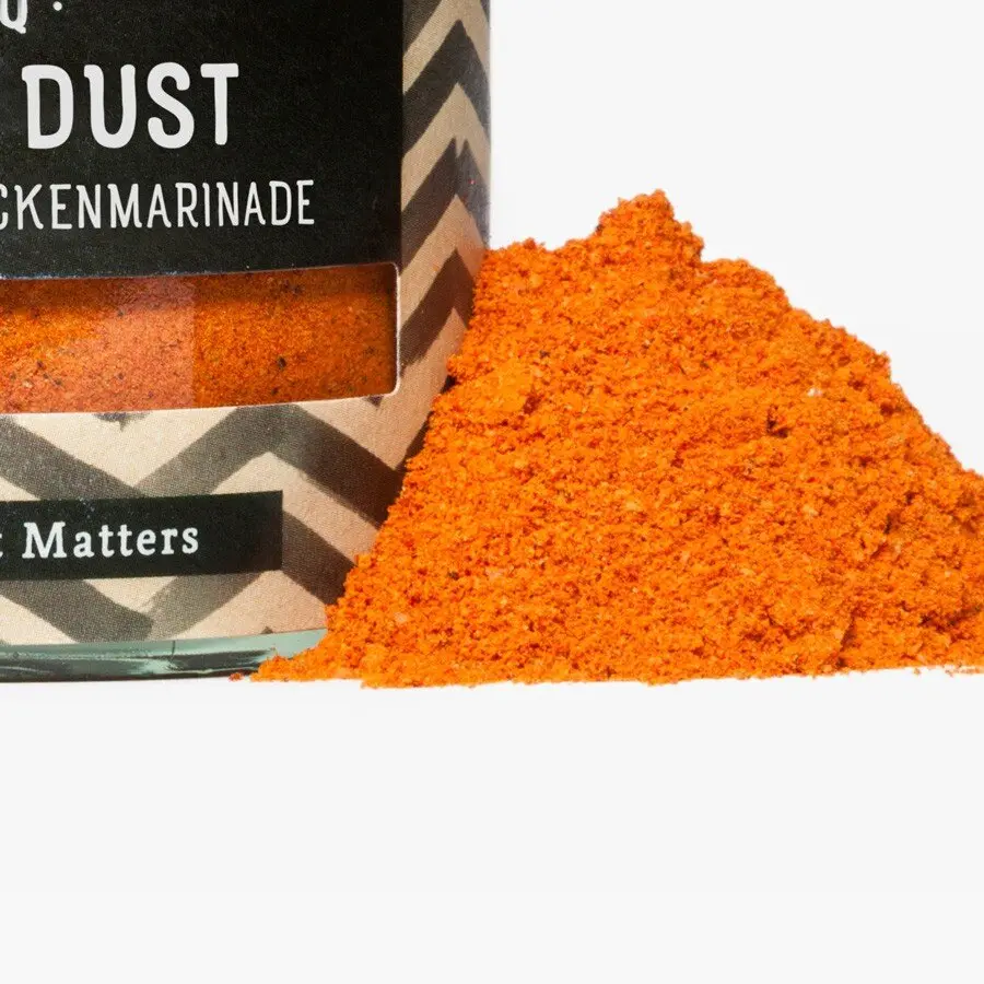Magic Dust Nahaufnahme mit Gewürzhaufen