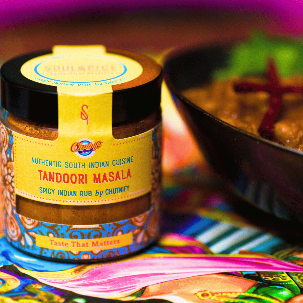 Tandoori Masala Gewürz mit Gericht