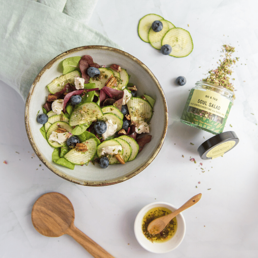 Soul Salad Sommersalat Sommersalat mit Soulsalad Gewürz
