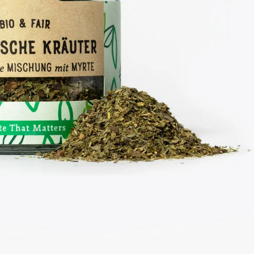 Italienische Kräuter Nahaufnahme