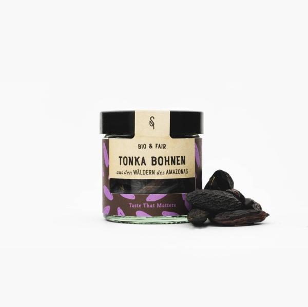 Tonka Bohnen im Glas
