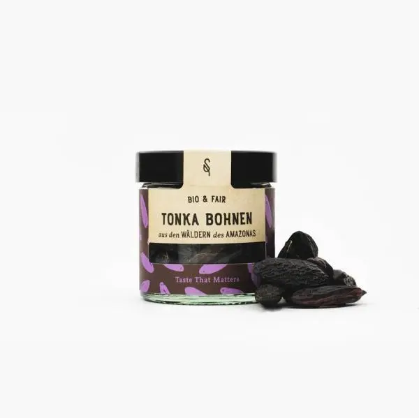 Tonka Bohnen im Glas