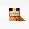 120ml-chickpeace_spice-mitGewuerz chickpeace spice mit gewürzhaufen